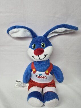 Ferrero Kinder Surprise Bunny Rabbit Plush Animal Soft Stuffed Toy 10"